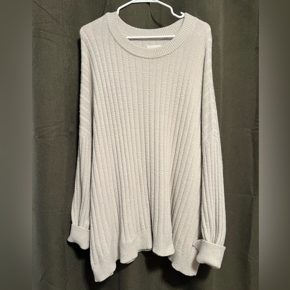 Aerie Oversized Crew Sweater